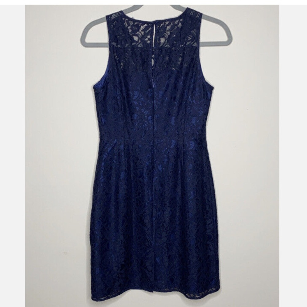 ❤️❤️ J. Crew Womens Lace Shift Dress Navy blue ❤️❤️size 2